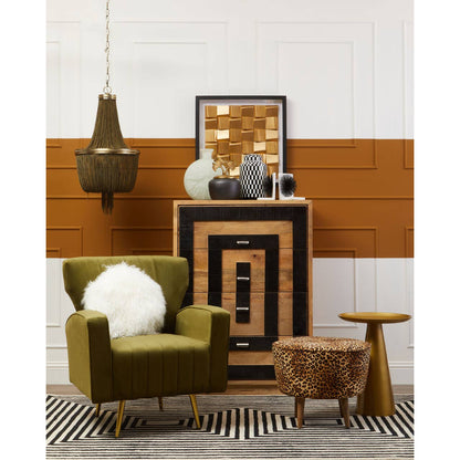 Chelsea Gold Round Side Table