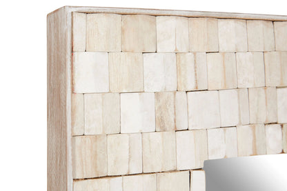Rosedale White Wash Mosaic Full Length Wall Mirror