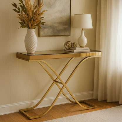 Vienna Townhouse Brown Console Table