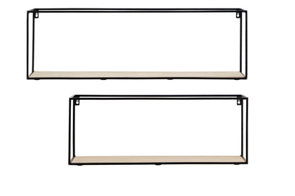 Broadway Set of 2 Cuboid Wall Shelf