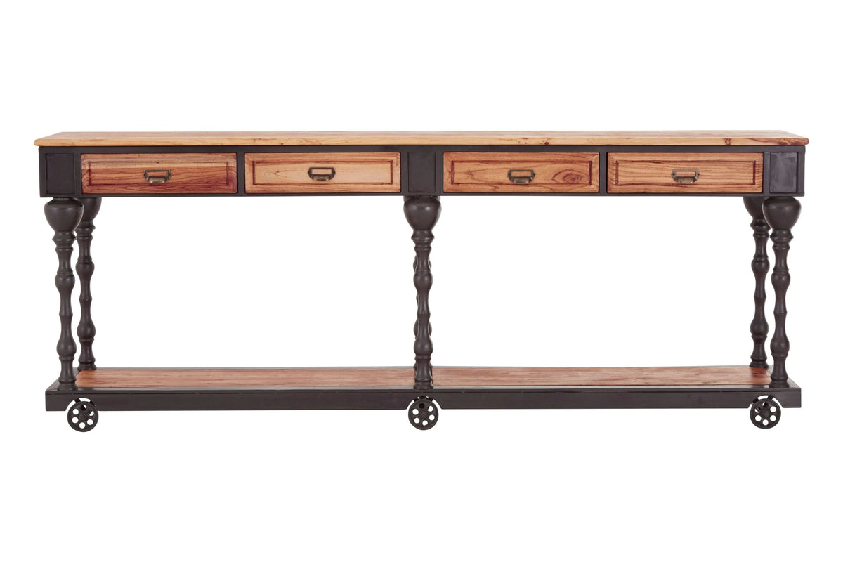 Belgravia 4 Drawers Console Table