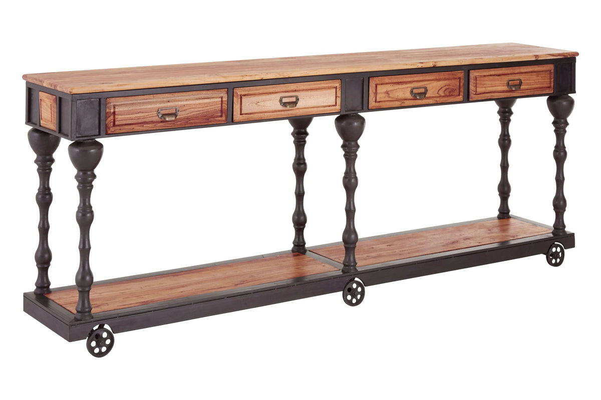 Belgravia 4 Drawers Console Table