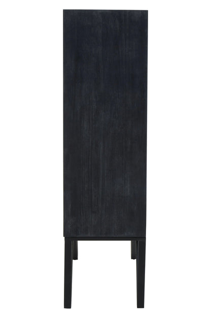 Malton Textured Recycled Wood Cabinet