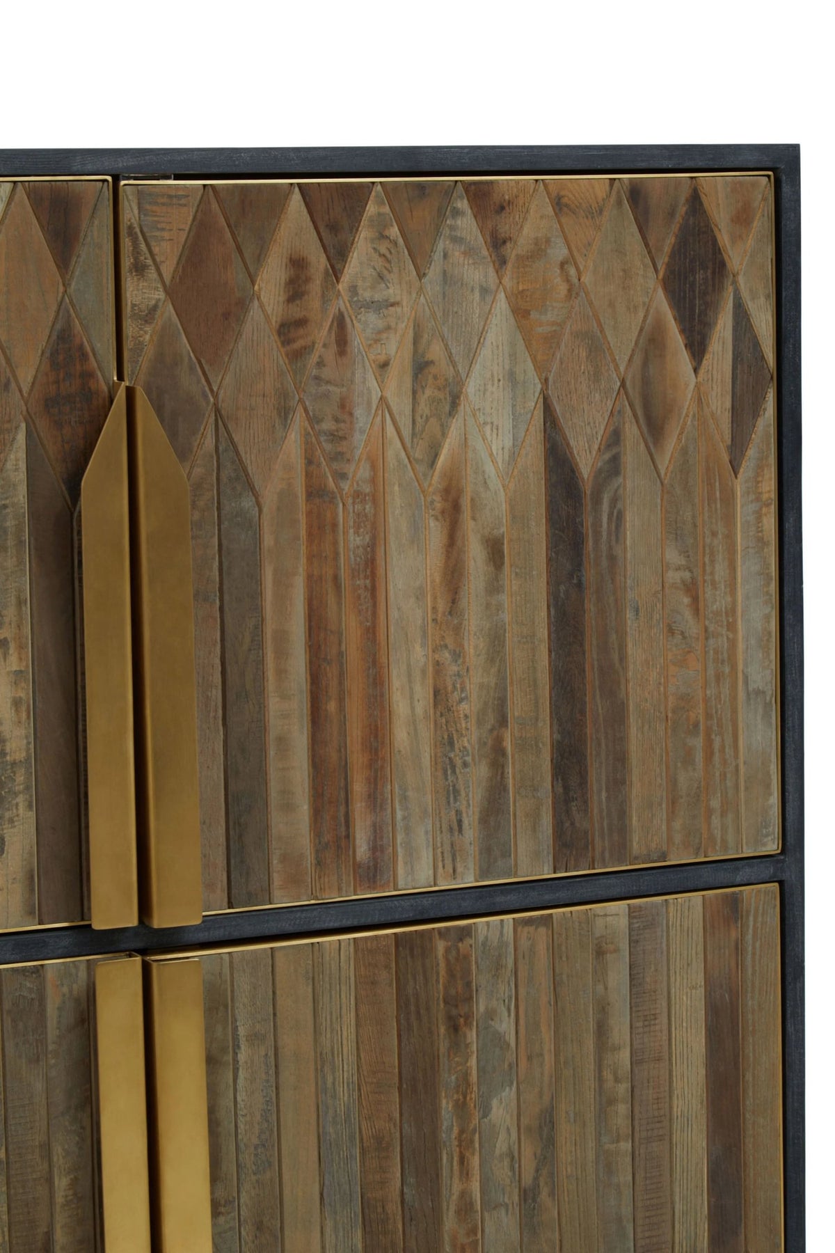 Malton Textured Recycled Wood Cabinet