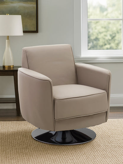 Soho Mink Leather Effect Chair