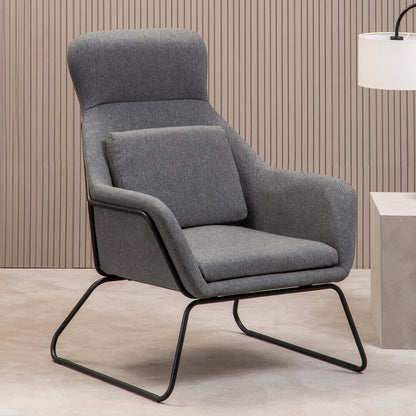 Richmond Grey Fabric Chair
