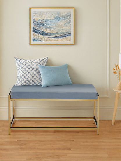 Aurora Gold And Powder Blue Bench