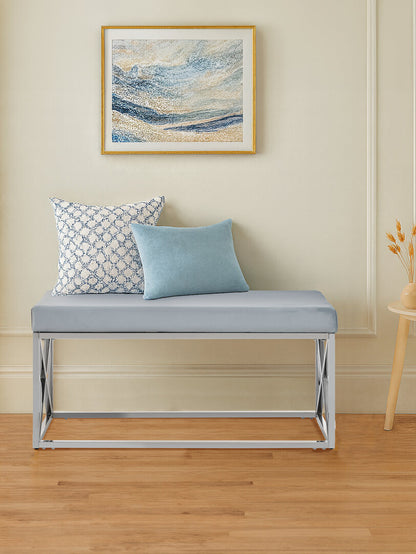 Aurora Powder Blue Bench