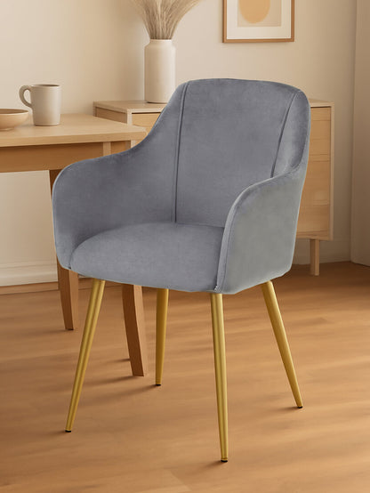 Granada Grey Velvet Dining Chair