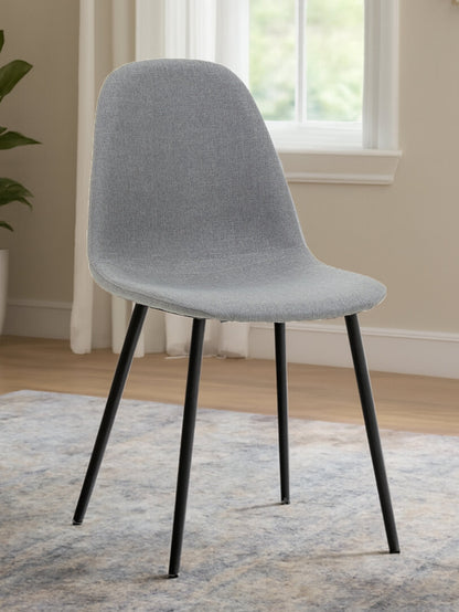Sorrento Mink Fabric Dining Chair