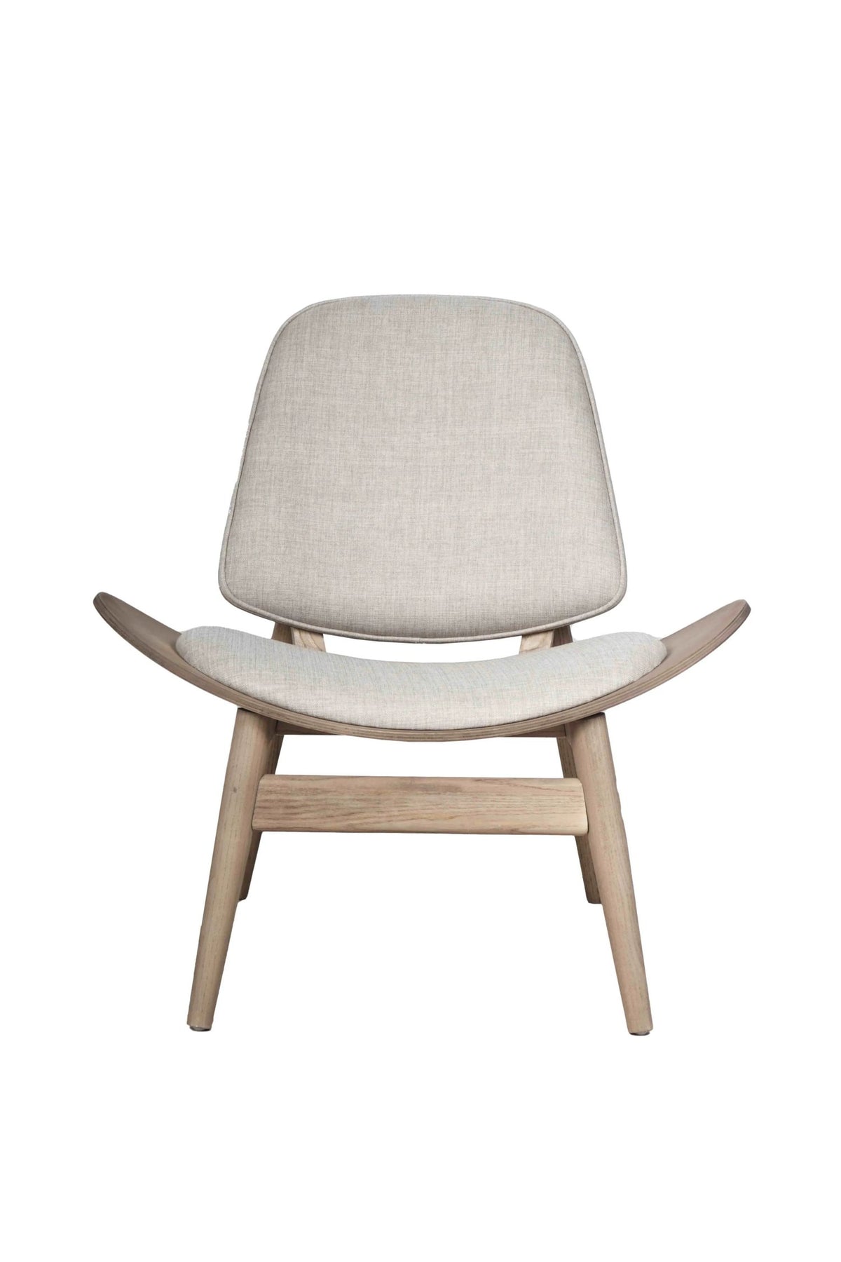 Harrogate Fabric and Washed Elm Wood Chair #colour_beige