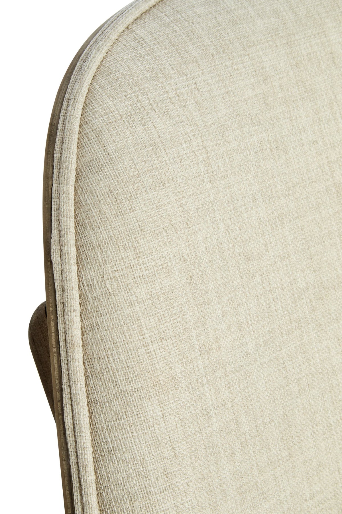 Harrogate Fabric and Washed Elm Wood Chair #colour_beige