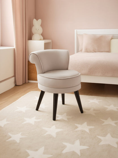 Verona Loretta Mink Velvet Chair