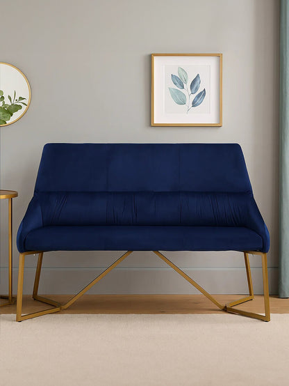 Carlton Midnight Velvet Bench