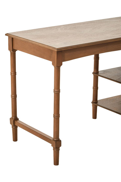 Savoy One Drawer Natural Wooden Desk
