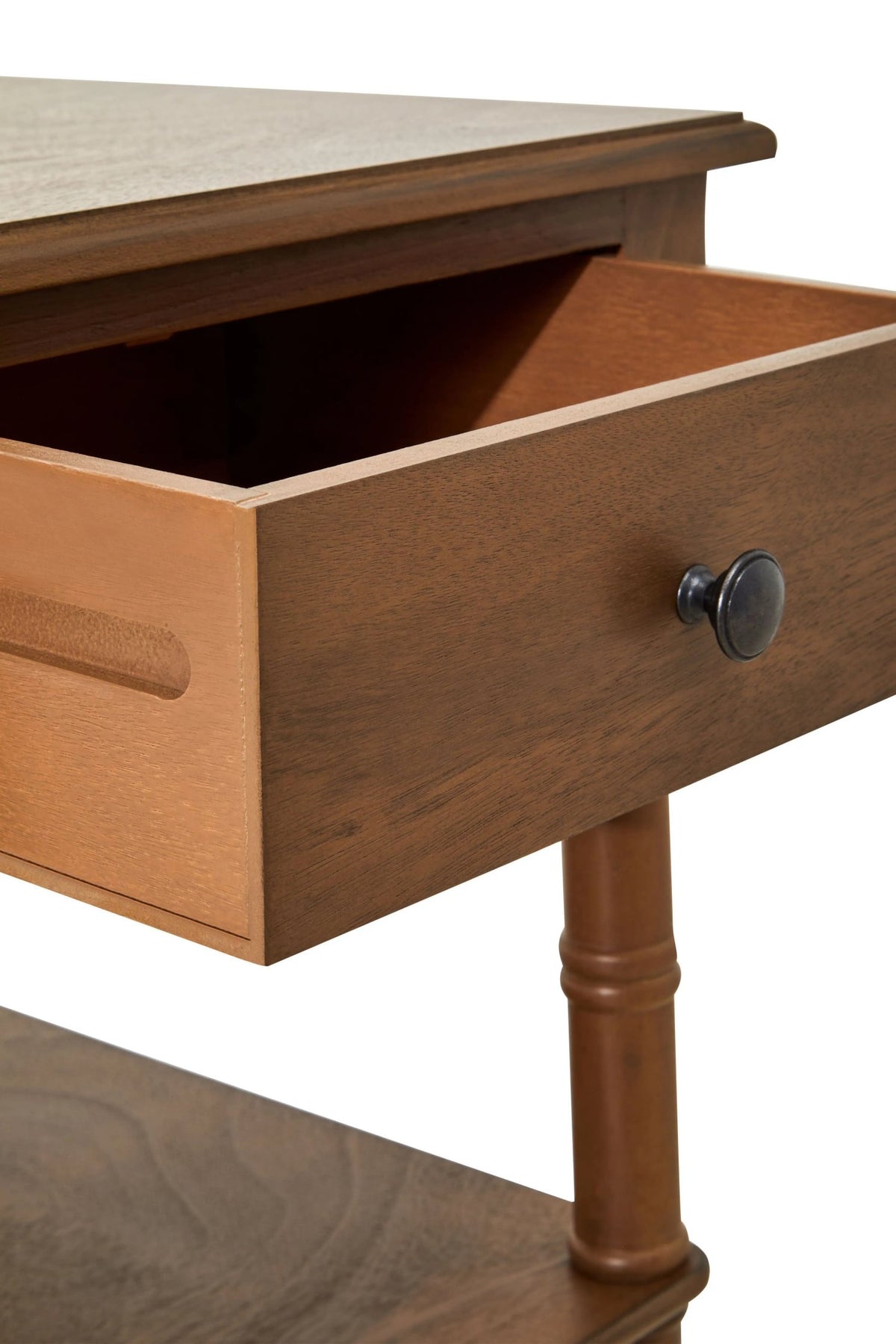Savoy One Drawer Natural Wooden Desk