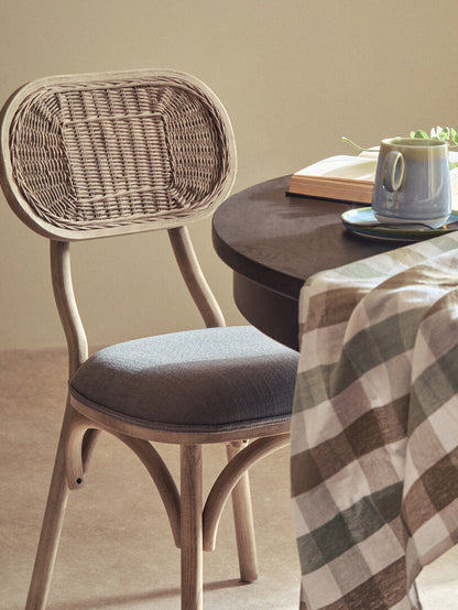 Stirling Grey Wash Elm Wood Dining Chair