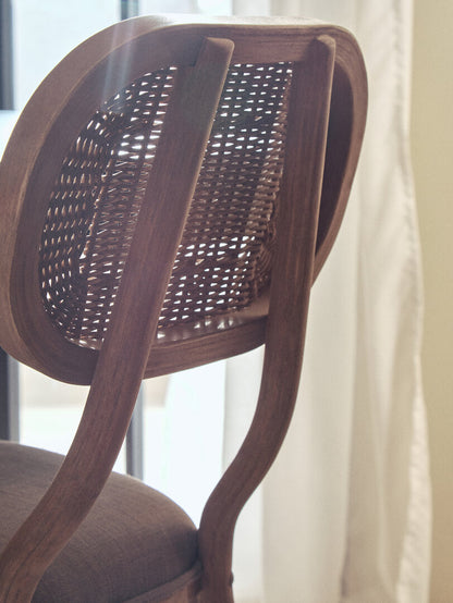 Stirling Grey Wash Elm Wood Dining Chair