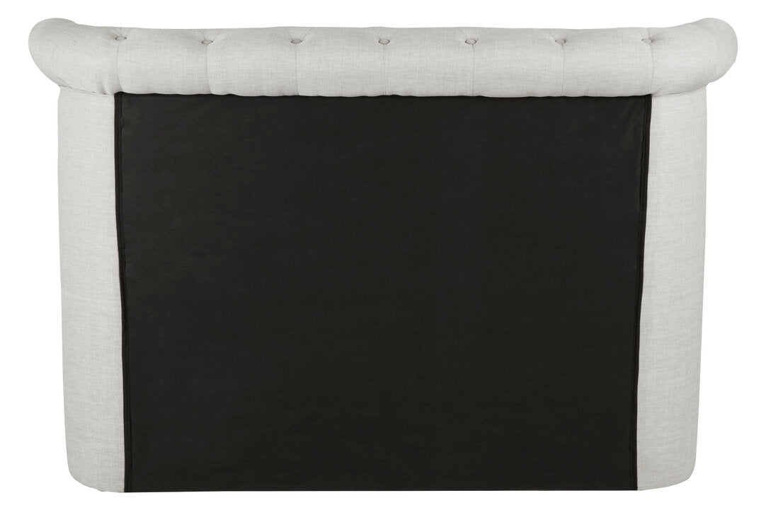 Bath Light Grey Ottoman Double Bed