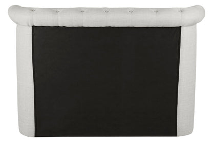 Bath Light Grey Ottoman Double Bed