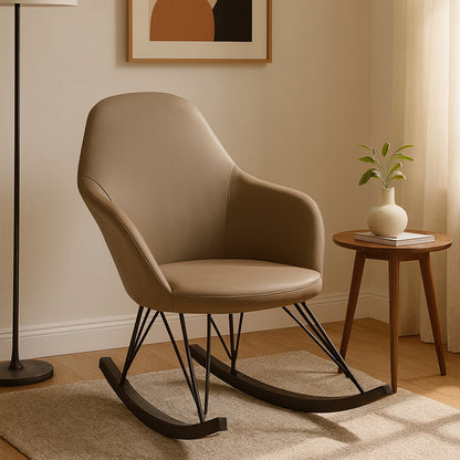 Penzance Light Grey Rocking Chair