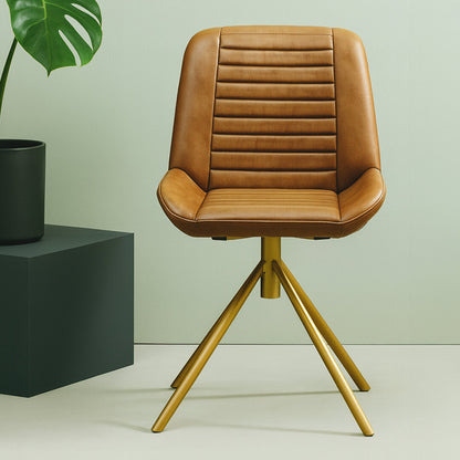 Verona Brown Leather Chair