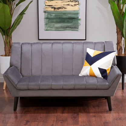 Naples 2 Seat Grey Sofa