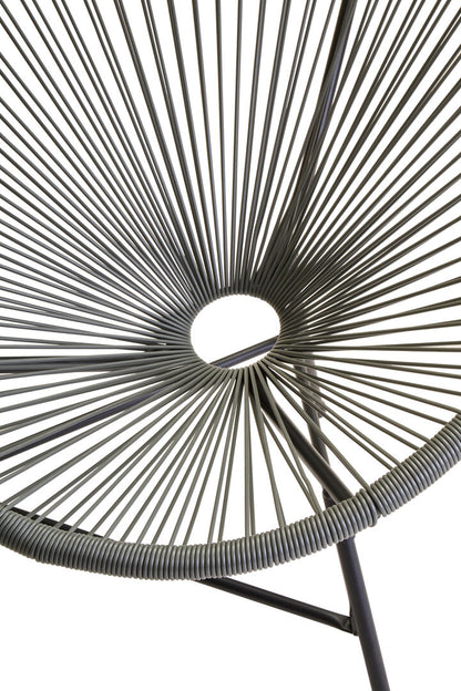 York Grey 3 Piece Rattan Patio Set