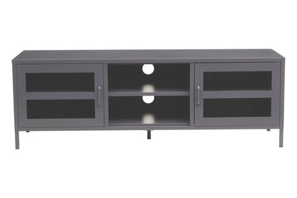 Cambridge Two Door Metal Media Unit 