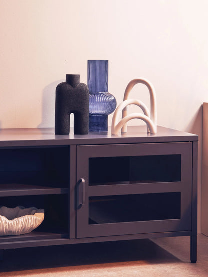 Cambridge Two Door Metal Media Unit 