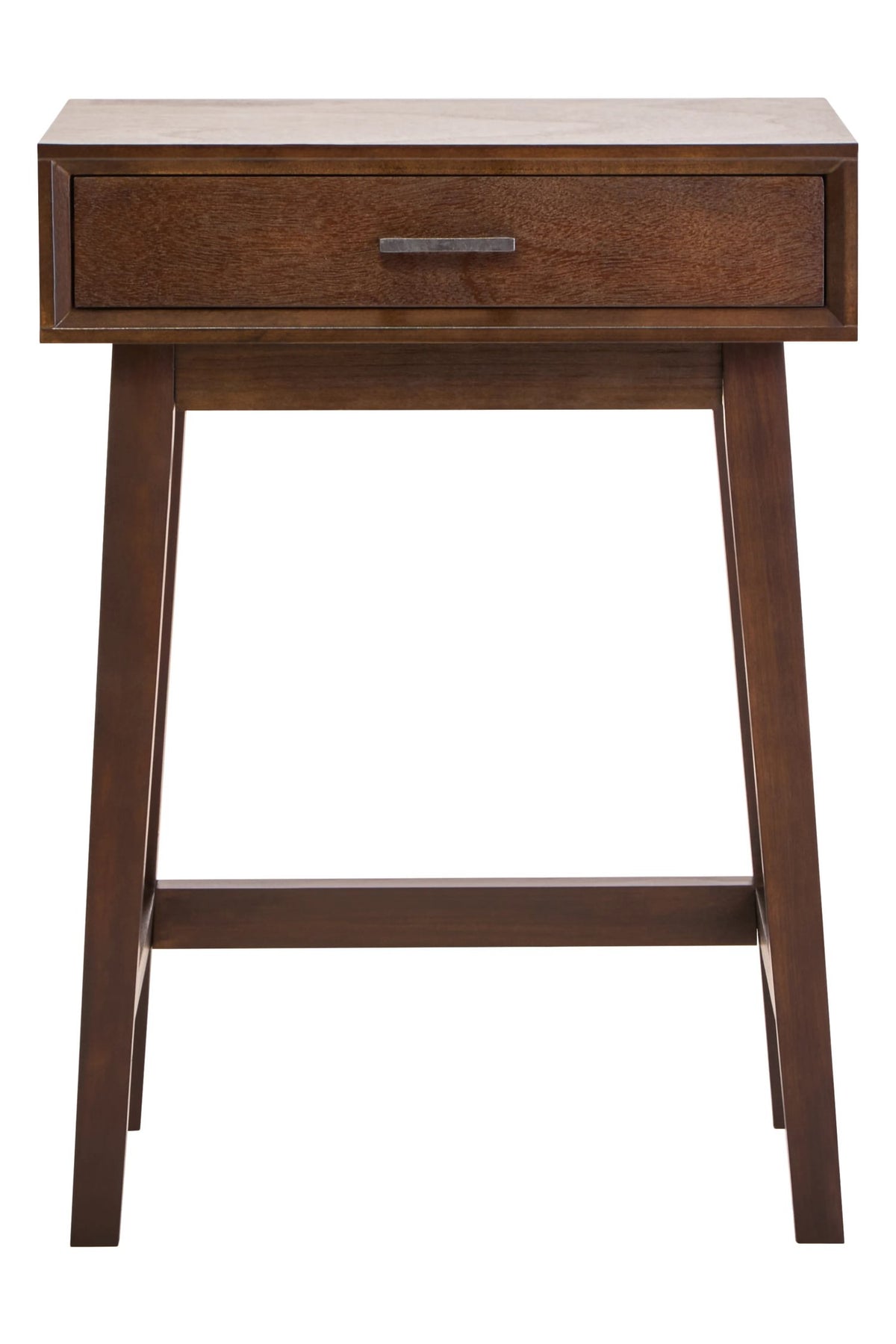 Savoy One Drawer Walnut Wood Finish Side Table