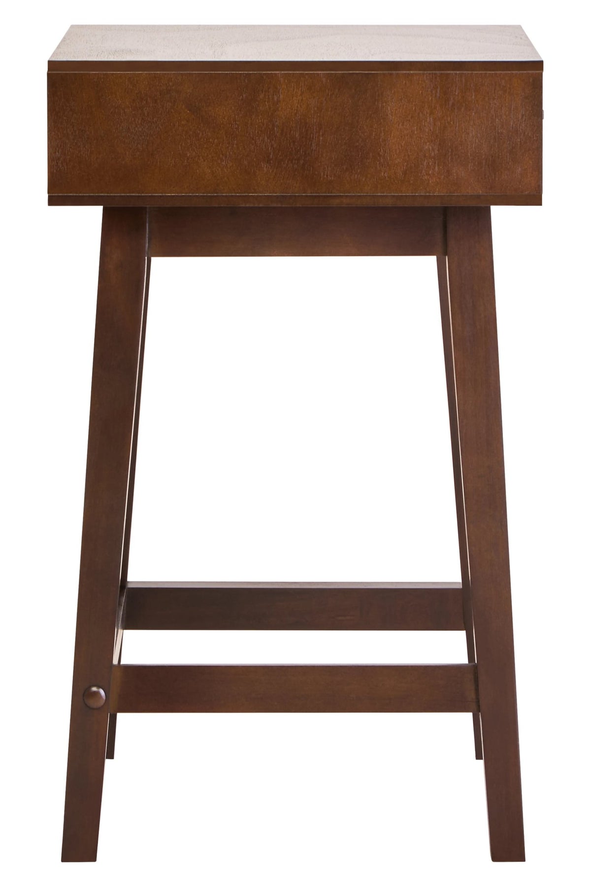 Savoy One Drawer Walnut Wood Finish Side Table