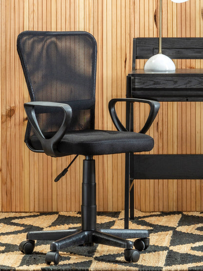 Windsor Black Tapered Back Home Office Chair