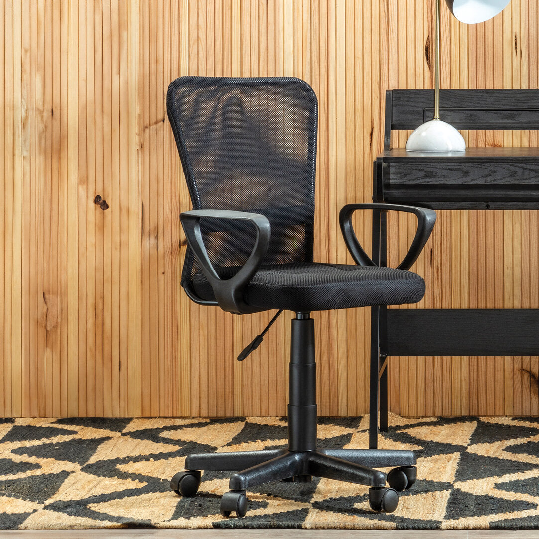 Windsor Black Tapered Back Home Office Chair
