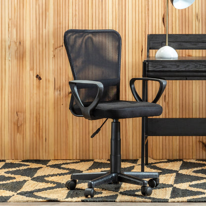 Windsor Black Tapered Back Home Office Chair
