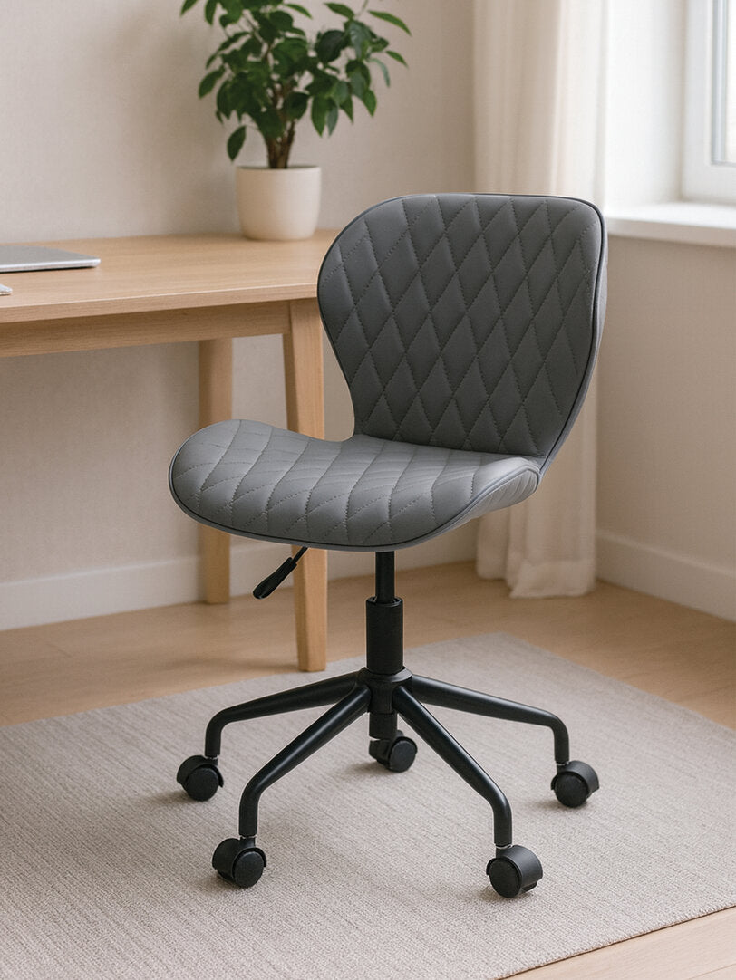 Florence Grey And Black Home Office Chair