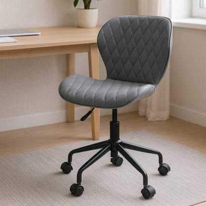 Florence Grey And Black Home Office Chair