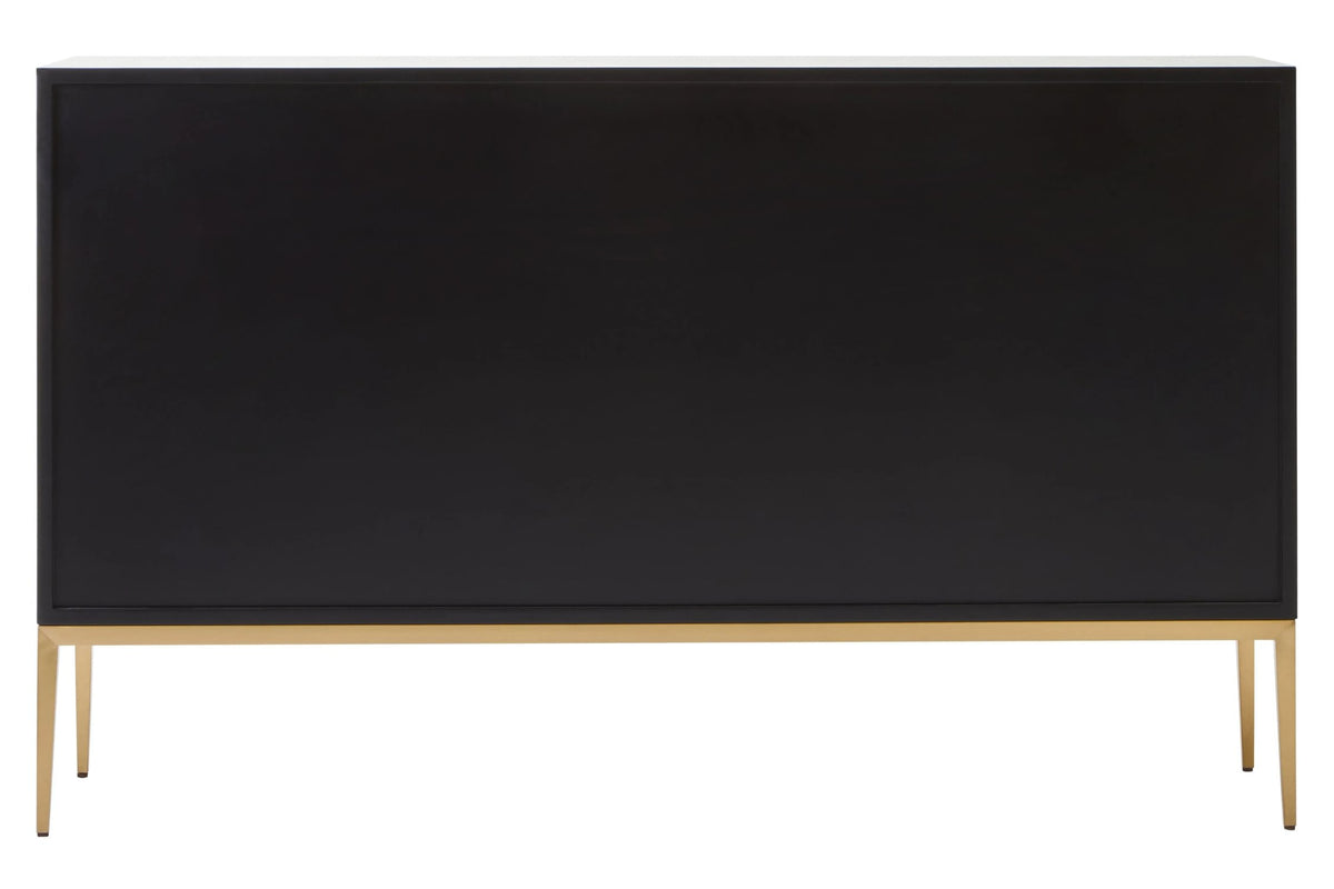 Lisbon Black and Grey Sideboard
