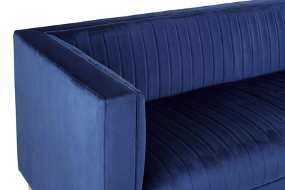Knutsford 3 Seat Deep Blue Sofa