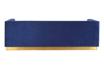 Knutsford 3 Seat Deep Blue Sofa
