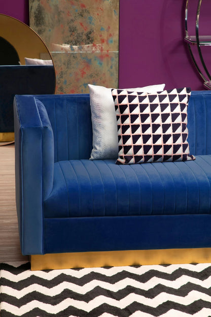 Knutsford 3 Seat Deep Blue Sofa