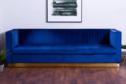 Knutsford 3 Seat Deep Blue Sofa