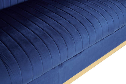 Knutsford 3 Seat Deep Blue Sofa