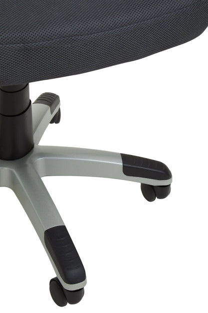 Windsor Dark Grey Home Office Chair with Headrest