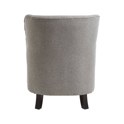 Capri Grey Armchair and Footstool Set