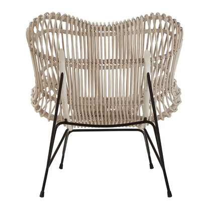 Java White Occasional Chair