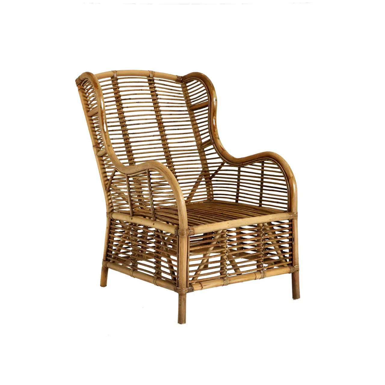 Manado Grey Natural Kubu Rattan Chair