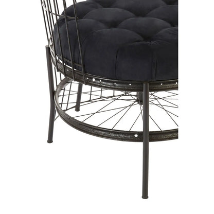 Mantis Black Finish Chair