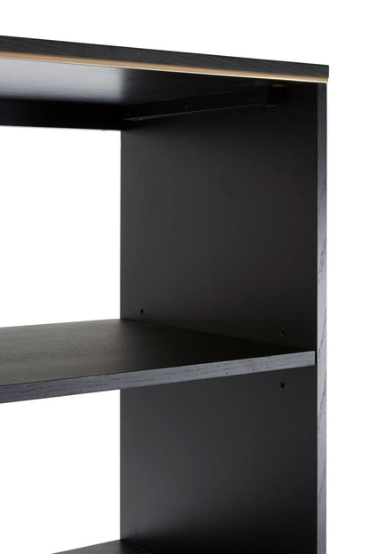 Farnham Oak Veneer Shelf Unit