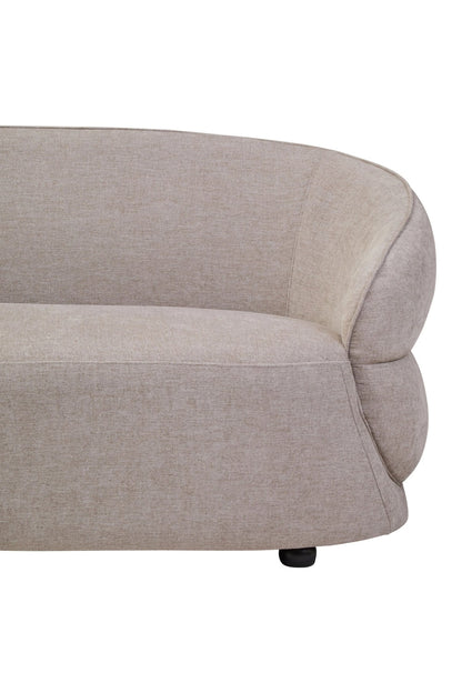 Chester Taupe Chenille Three Seater Sofa